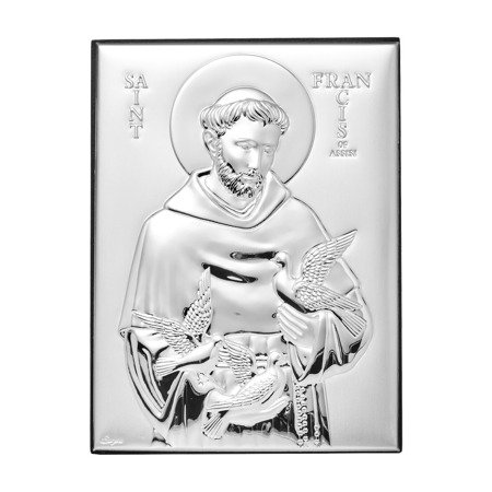 Obrazek srebrny Święty Franciszek 307807